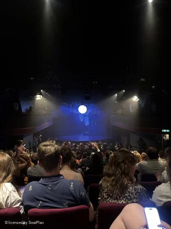 Charing Cross Theatre Stalls W8 view from seat photo