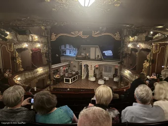 Apollo Theatre Dress Circle G14 view from seat photo