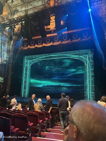 London Coliseum Stalls M5 view from seat photo