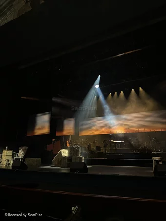 Theatre Royal Drury Lane Stalls E19 view from seat photo