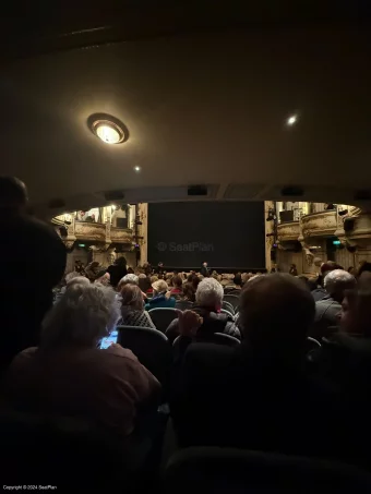 Wyndham's Theatre Stalls P12 view from seat photo