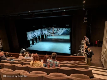 National Theatre - Lyttelton Circle G1 view from seat photo