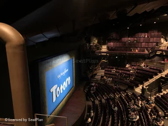 Gillian Lynne Theatre Circle D79 view from seat photo