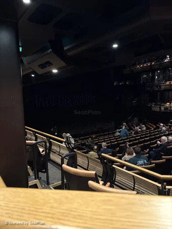 Bridge Theatre Stalls T55 view from seat photo