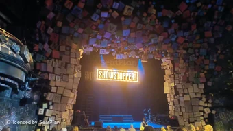 Cambridge Theatre Stalls P26 view from seat photo