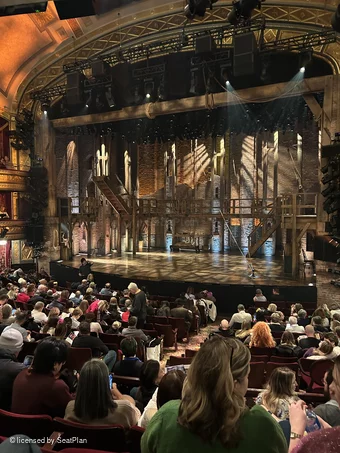 Richard Rodgers Theatre Orchestra P12 view from seat photo