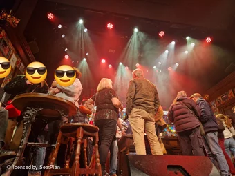 Arts Theatre Stalls BB10 view from seat photo