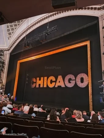 Ambassador Theatre Orchestra K20 view from seat photo