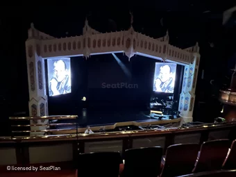 Prince of Wales Theatre Circle C32 view from seat photo