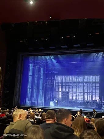 Prince Edward Theatre Stalls V8 view from seat photo