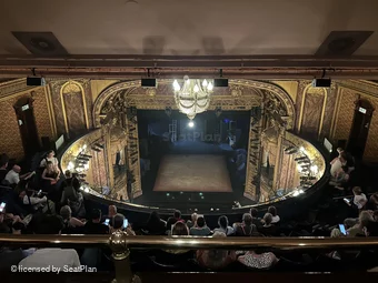 Theatre Royal Haymarket Gallery A7 view from seat photo