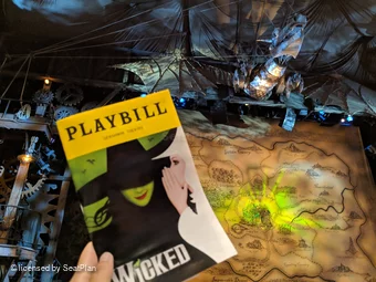 Gershwin Theatre Orchestra C101 view from seat photo