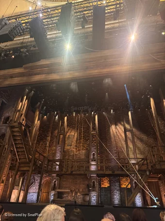 Victoria Palace Theatre Stalls E21 view from seat photo
