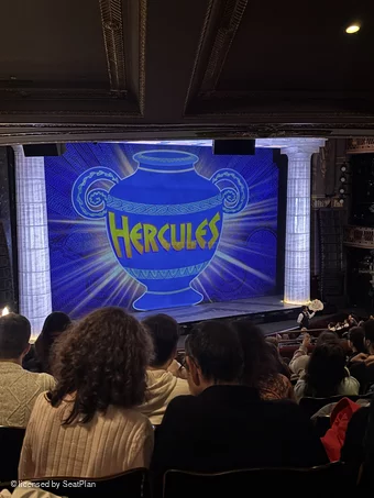 Theatre Royal Drury Lane Royal Circle J43 view from seat photo