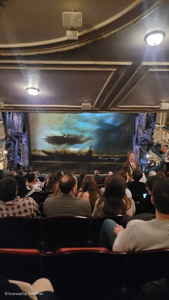 Sondheim Theatre Dress Circle L12 view from seat photo