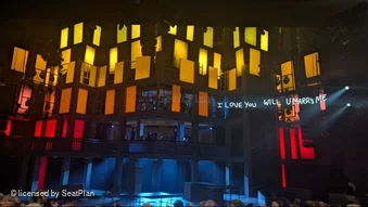 Gillian Lynne Theatre Stalls K38 view from seat photo