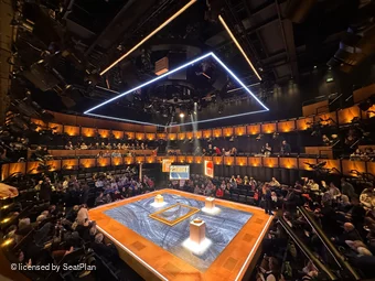 Soho Place First Balcony A47 view from seat photo