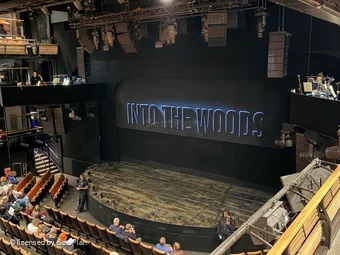 Bridge Theatre Gallery 1 B18 view from seat photo