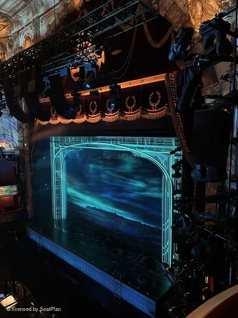 London Coliseum Boxes Box 17 4 view from seat photo