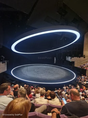 National Theatre - Olivier Stalls M52 view from seat photo