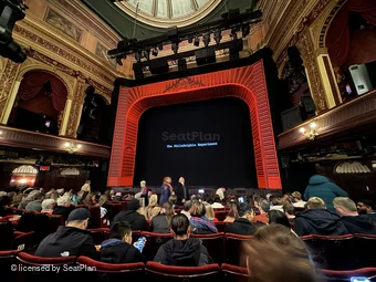 Phoenix Theatre Stalls K10 view from seat photo