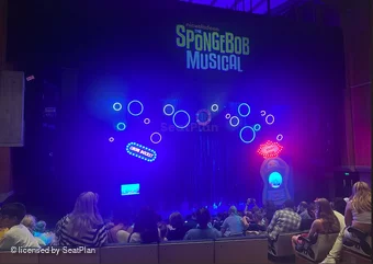 Queen Elizabeth Hall Rear Stalls BB30 view from seat photo