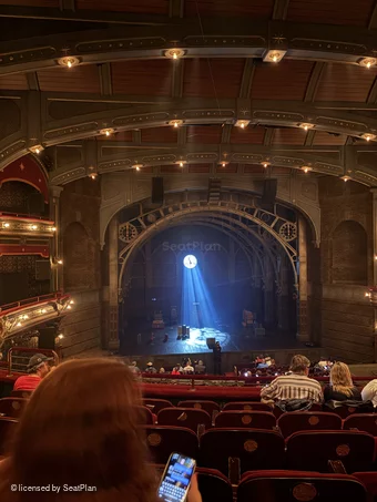 Lyric Theatre Dress Circle F106 view from seat photo