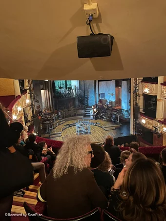 Lyric Theatre Grand Circle G18 view from seat photo