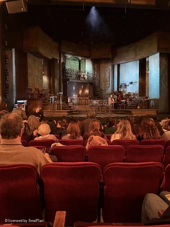 Walter Kerr Theatre Orchestra N113 view from seat photo