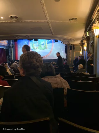 Aldwych Theatre Stalls P3 view from seat photo