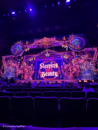 London Palladium Stalls H18 view from seat photo