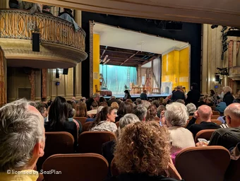 Music Box Theatre Orchestra O23 view from seat photo