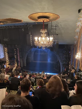 Lunt-Fontanne Theatre Rear Mezzanine J8 view from seat photo