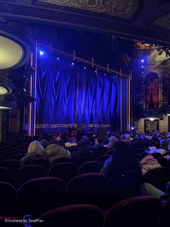 Lena Horne Theatre Orchestra N25 view from seat photo