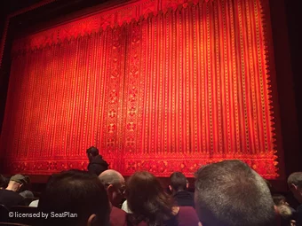 Prince Edward Theatre Stalls F7 view from seat photo