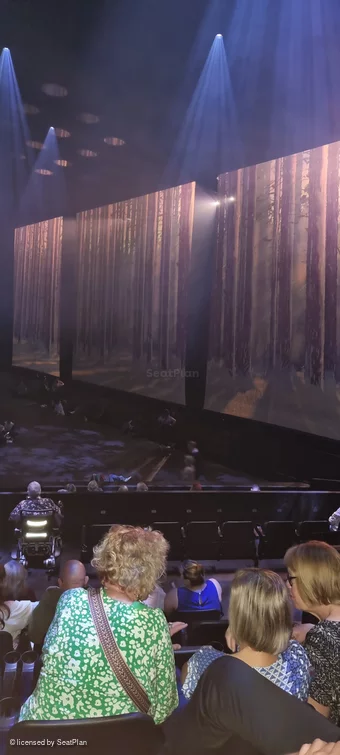 ABBA Arena Block K F3 view from seat photo