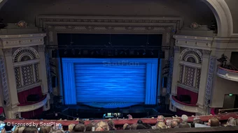 Edinburgh Playhouse Balcony F25 view from seat photo