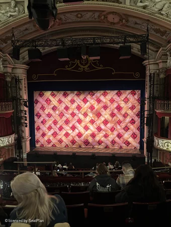 New Wimbledon Theatre Dress Circle F14 view from seat photo