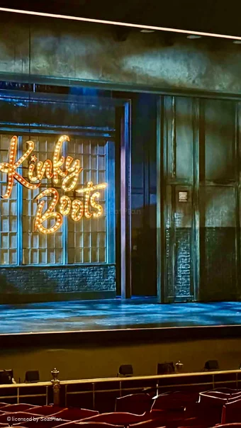 London Coliseum Boxes Box B2 view from seat photo