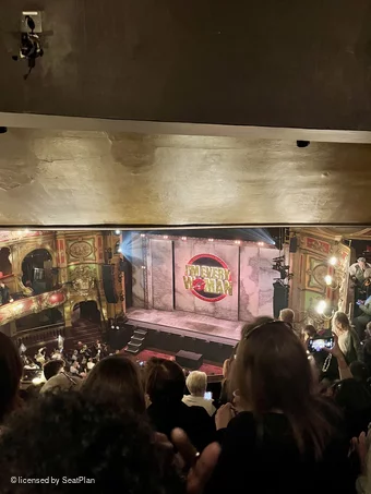 Hackney Empire Upper Circle G5 view from seat photo