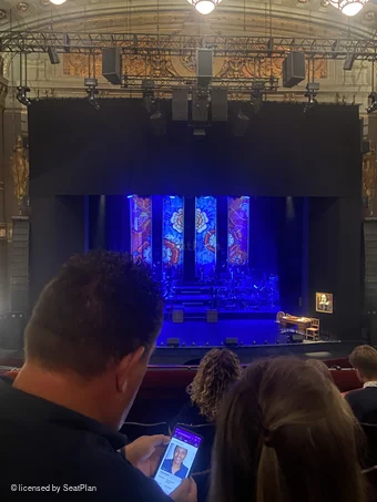 Theatre Royal Drury Lane Royal Circle D29 view from seat photo