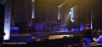 Daryl Roth Theatre Orchestra E3 view from seat photo