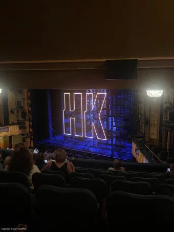 Shubert Theatre Mezzanine H22 view from seat photo