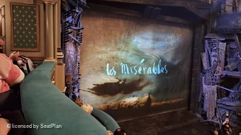 Sondheim Theatre Dress Circle C29 view from seat photo