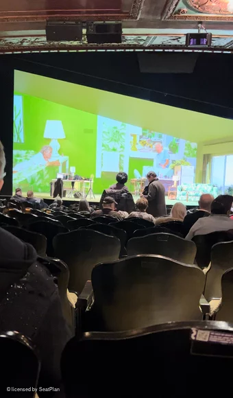 Studio 54 Theatre Orchestra N119 view from seat photo