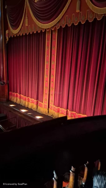 St Martin's Theatre Dress Circle A25 view from seat photo