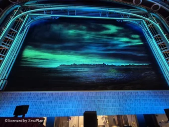 Broadway Theatre Orchestra B109 view from seat photo