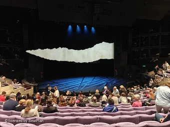 National Theatre - Olivier Stalls R38 view from seat photo