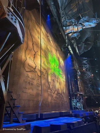 Gershwin Theatre Orchestra DD11 view from seat photo