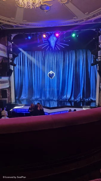 Criterion Theatre Dress Circle B11 view from seat photo